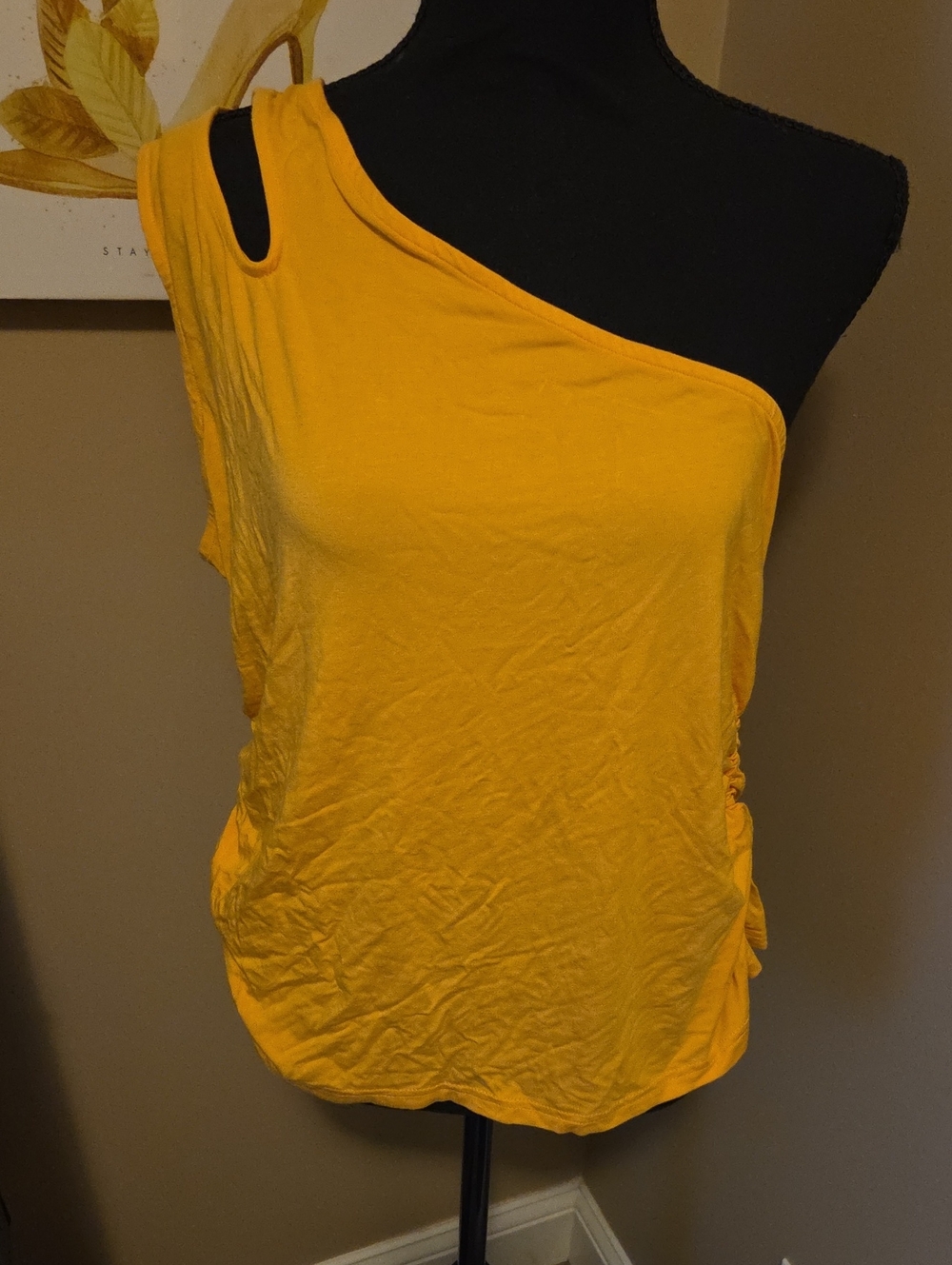 $5/$25- NWT-New York & Co One Shoulder Top